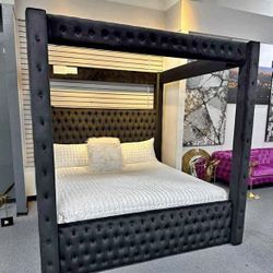 $1199 Brand New King Bed Frame With Mattress (Read Description Below)