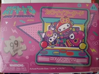 Hello Kitty and Friends 99-Piece wooden Jigsaw Puzzle