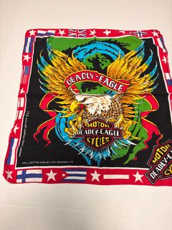 Vintage Harley Davidson bandana