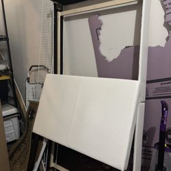 Twin Faux Leather Headboard And Frame