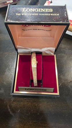 Longines Gold watch 14k gold