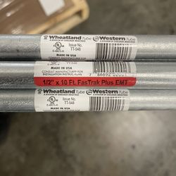 1/2 Inch X 10Ft Electrical Metallic Tubing 