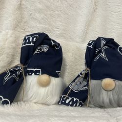 $8 NFL Dallas Cowboys Gnomes Handmade MANY AVAILABLE football home decor party