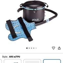 Cold Water Therapy and Hot Water Therapy System - Circulating Personal Heat/Cooling Device by Aqua Relief (ARS w/Shoulder Pad)