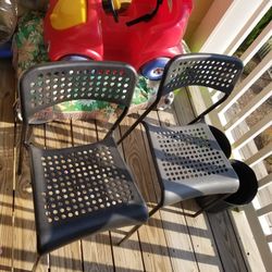 table with two chairs