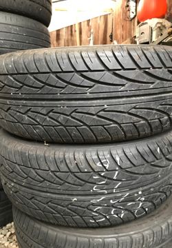 I have two tires in great condition so five 5516
