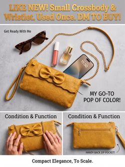 Nala Russo 2-in-1 Crossbody and Wristlet, handbag