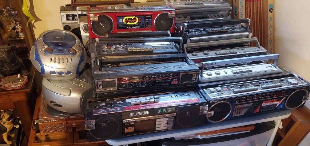 Vintage  Boom Boxs