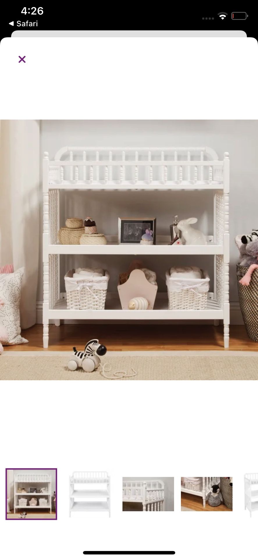 Baby Changing Table