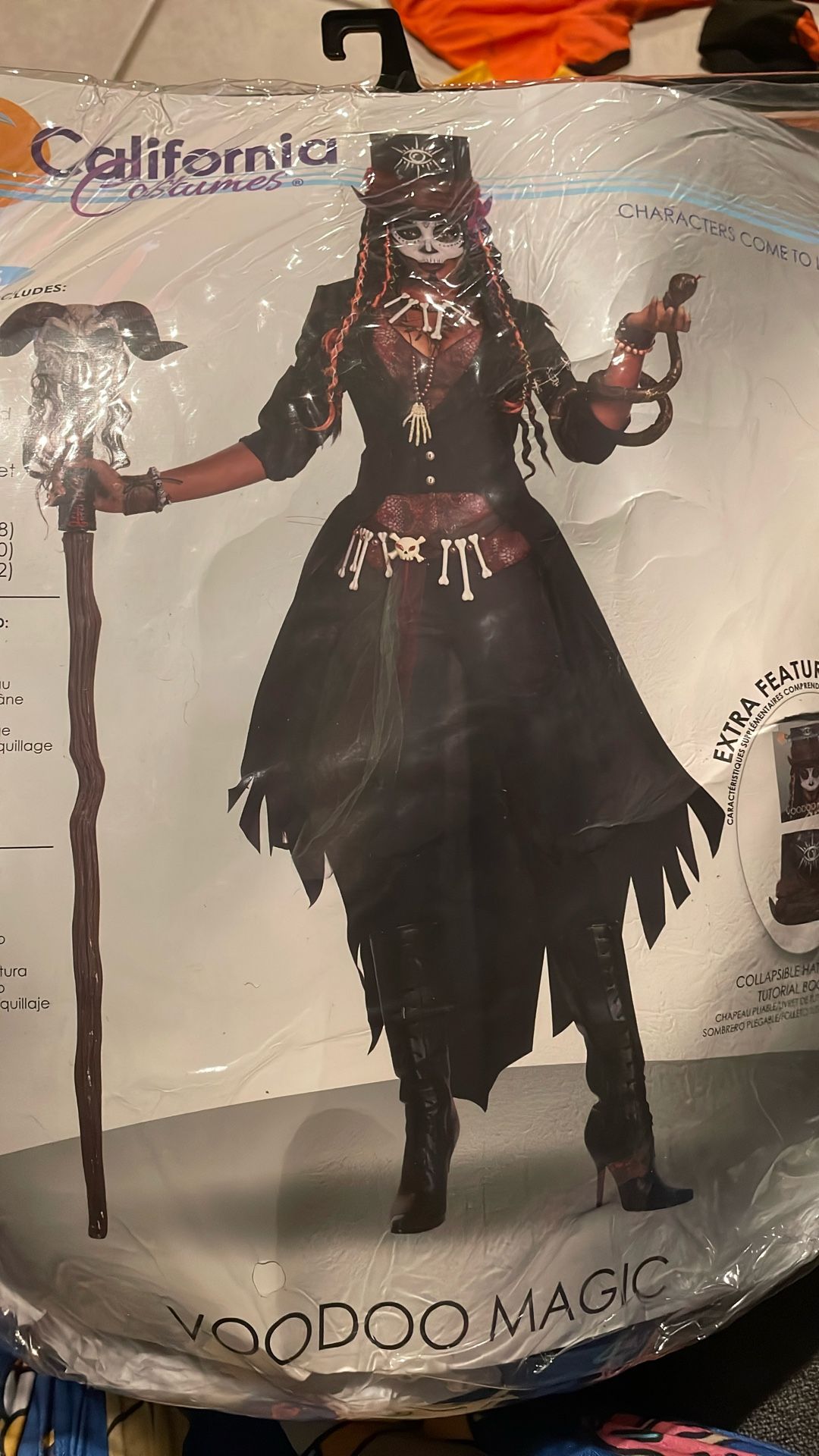 VOODOO MAGIC COSTUME