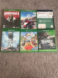 6 Xbox One Games Bundle