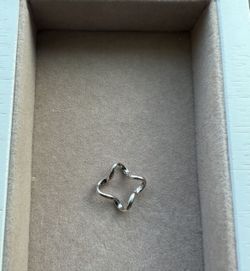 New 18K White Gold Pendant Only