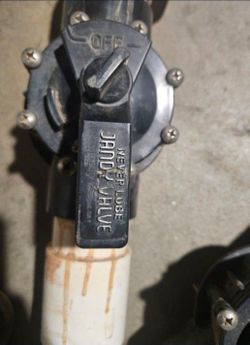2 X Jandy 2" - 2.5" Never Lube 2-Port Valve