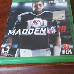 Xbox One Madden NFL 18 Game $8 With SAME DAY SHIPPING THROUGH OFFERUP for  Sale in Washington, DC - OfferUp