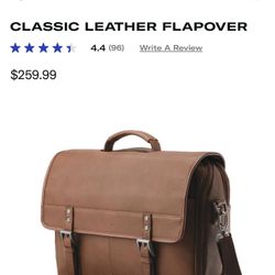 CLASSIC LEATHER BUSINESS MAN BAG