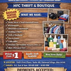 Thrift Sale