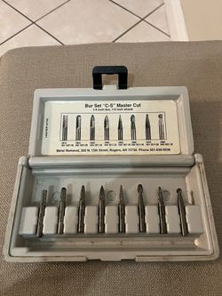 Metal Remover Bur Set “ C - S “ Master Cut