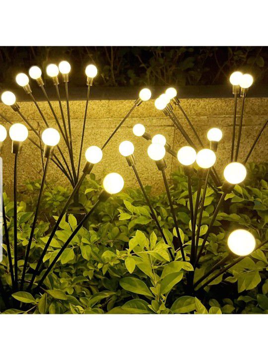 Solar Garden Lights, Solar Firefly Starburst Swaying Lights 

