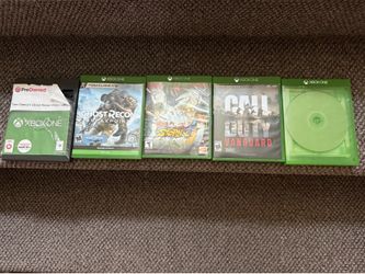 Xbox one video games all in very good condition