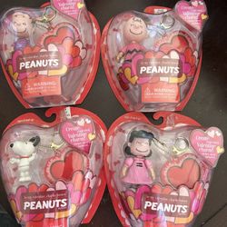 Peanuts Create Your Own Valentine Charms! Brand New!!!