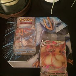 Pokémon Tin and Eevee Promo Card