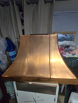 Copper kitchen vent
