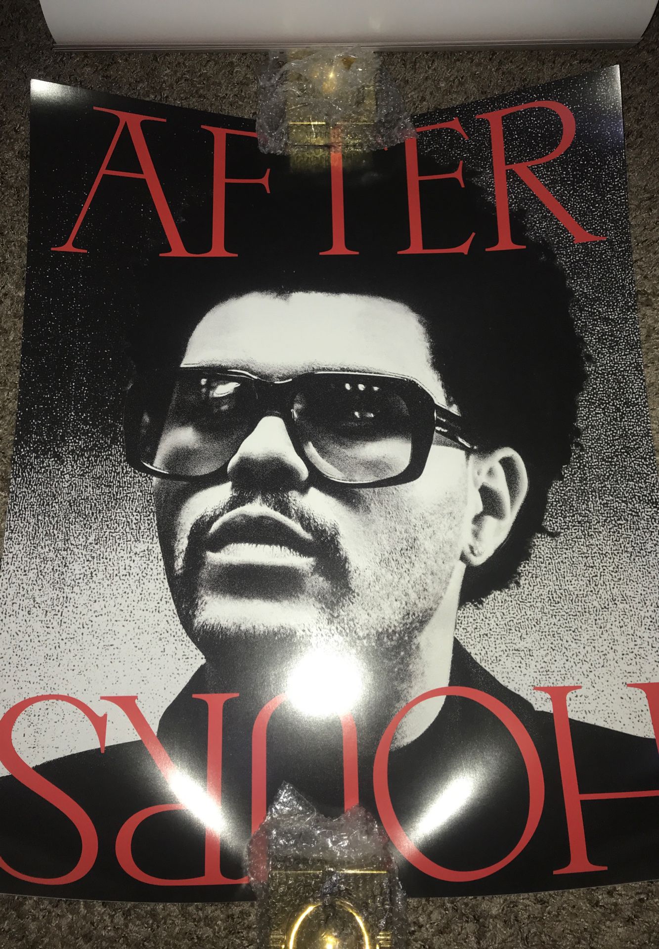 The Weeknd poster 30” / 24” After Hours