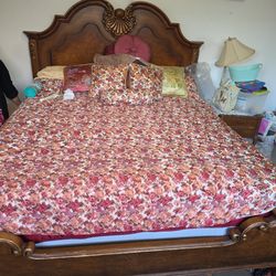 CalKing Mattress W-Head&Foot Boards