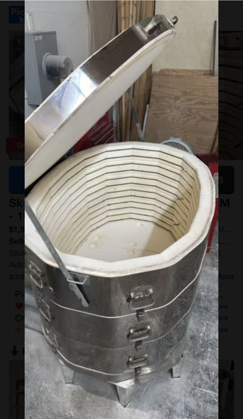 Used Skutt Automatic Electric Kiln Model KM - 1627.