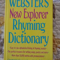 Webster's New Explorer Rhyming Dictionary 📚
