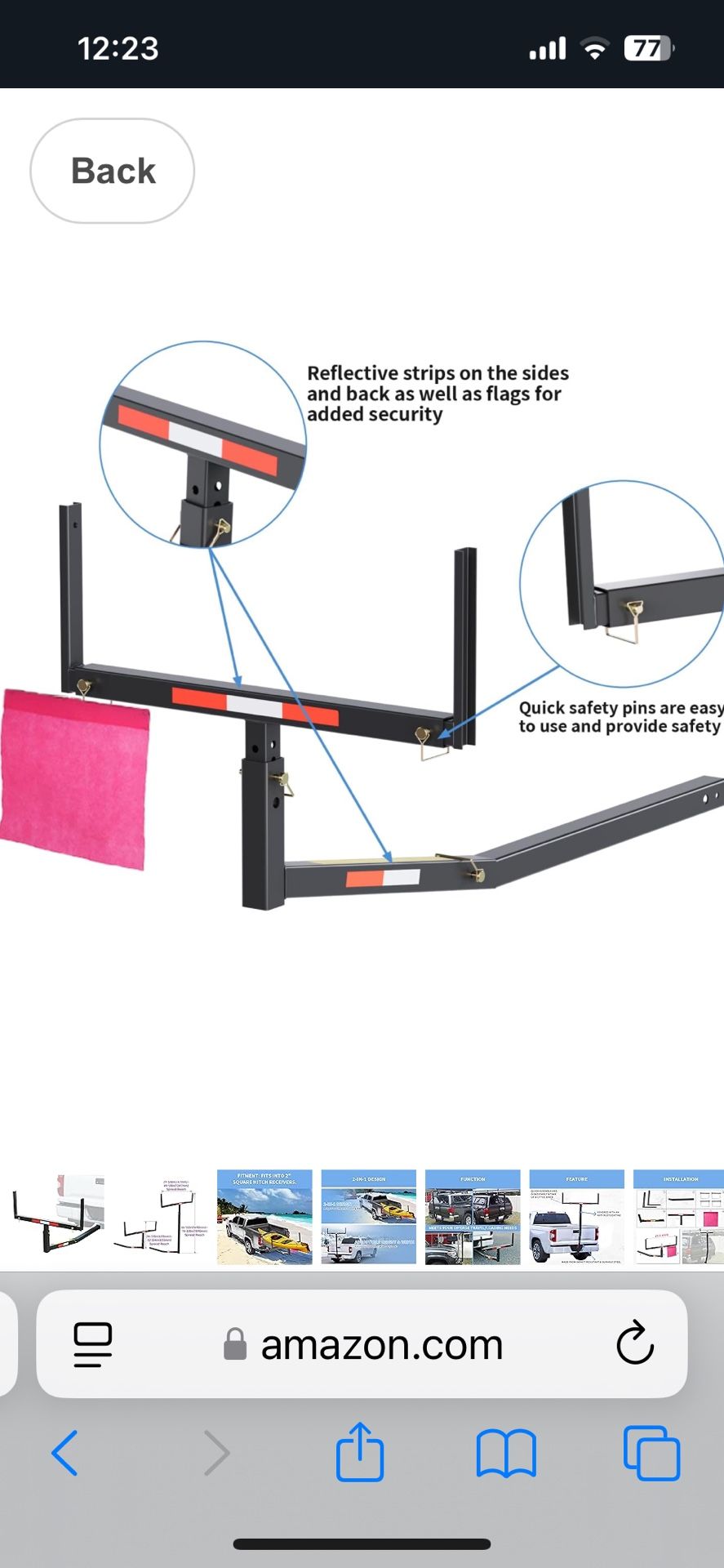 Ecotric Truck Bed Extender 