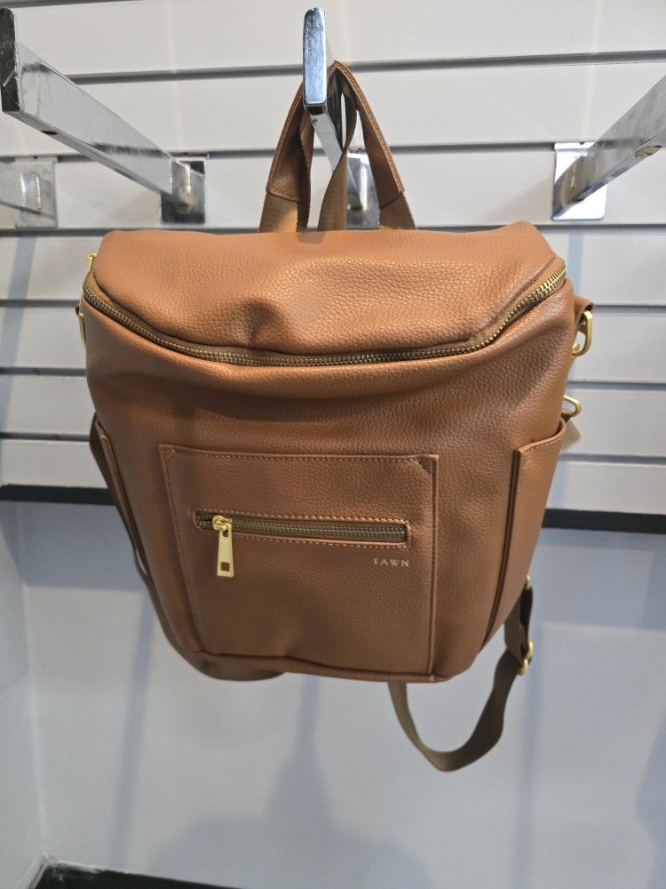FAWN Brown Diaper Bag
