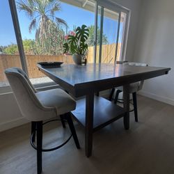 Large Table w/ 2 Chairs