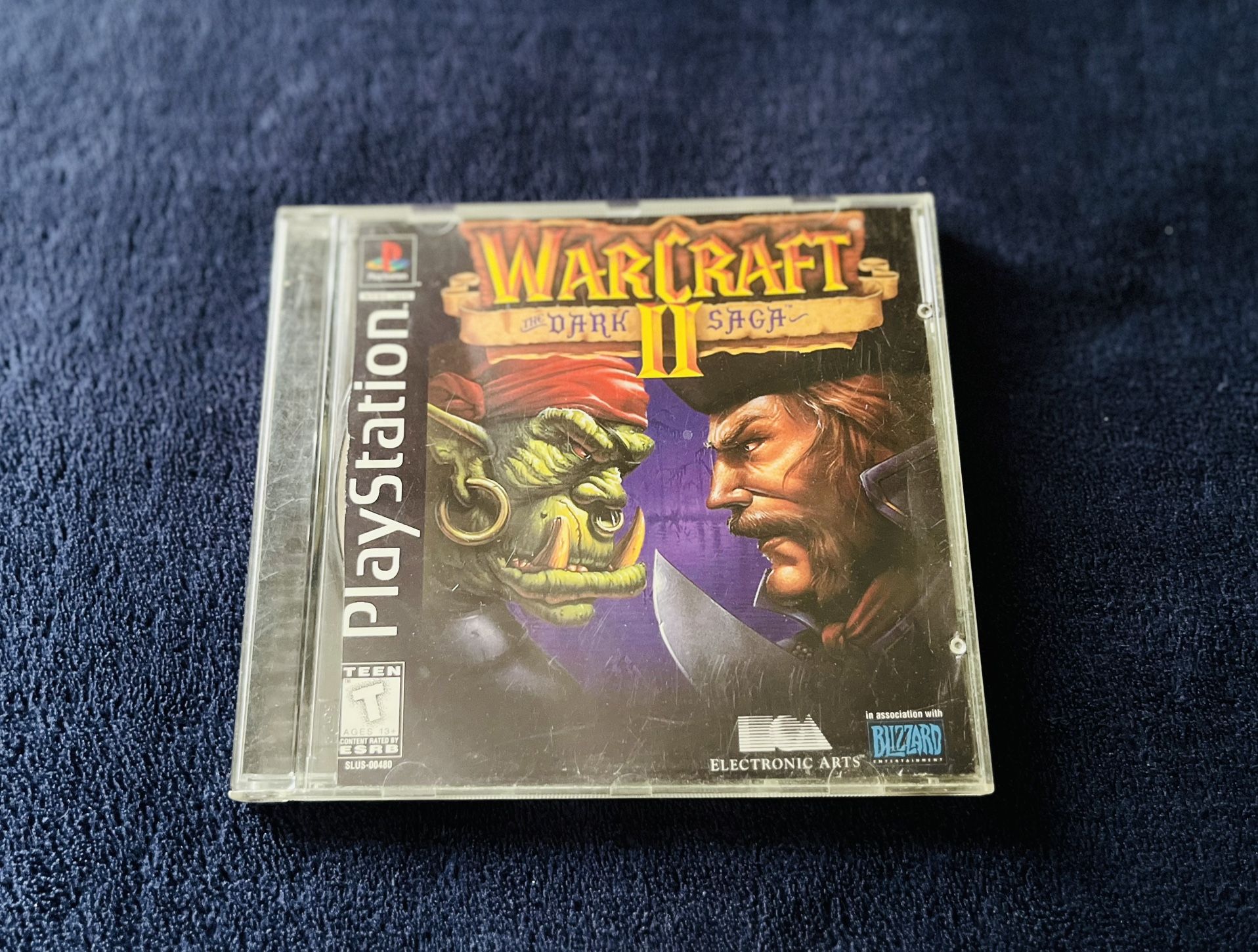 Warcraft 2 The Dark Saga Video Game For PlayStation (ps1)