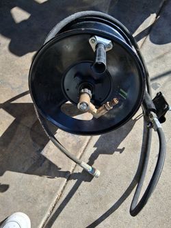 Pressure Washer Hoses And Reel Perfect Condition No Leak 1 200 Ft 3 100ft 1 25
