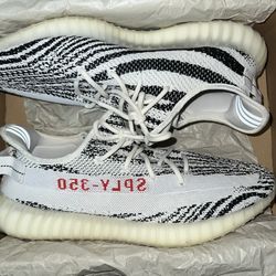 Yeezy Boost V2 Zebra, Size 14