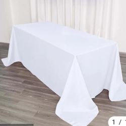 Brand New White Tablecloths
