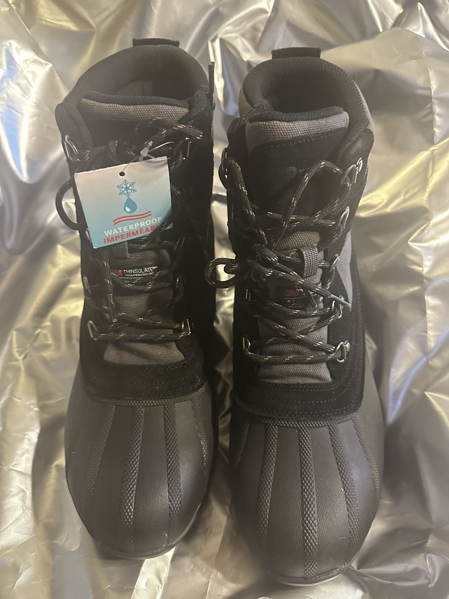 Propet Work Boots. Steel Toe Water Resistant.
