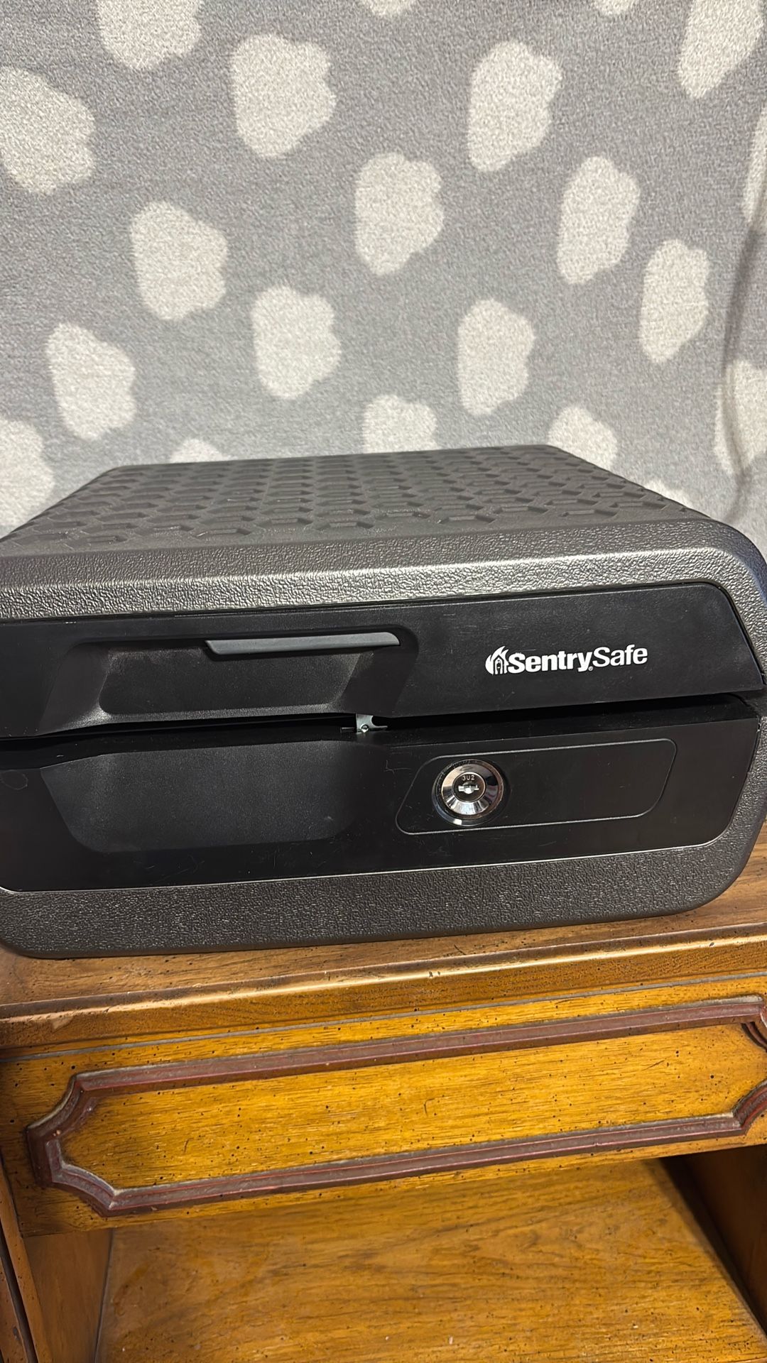 Sentry Fire Fireproof Waterproof Safe Box Home Security Keys Lock Money Passport