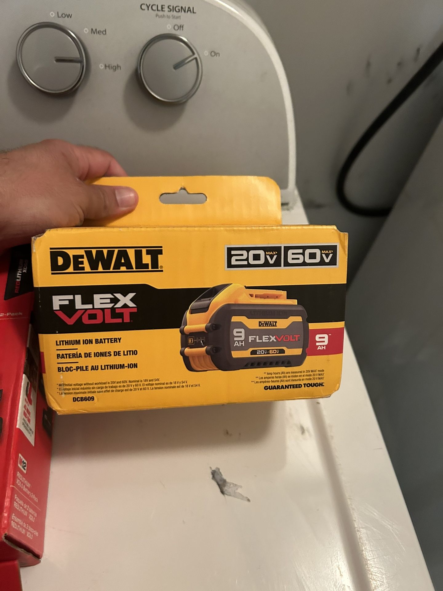 DEWALT FLEXVOLT 20V/60V MAX Lithium-Ion 9.0Ah Battery