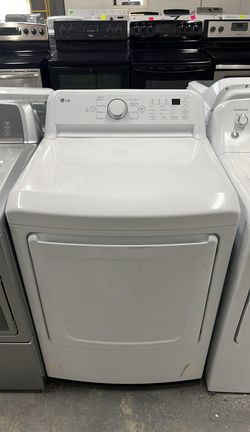 LG Dryer – Sensor Dry, Large Capacity – White
