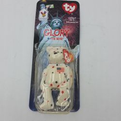 MCDONALDS TY BEANIE BABY GLORY THE BEAR PLUSH 