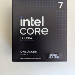 Intel CORE ULTRA 7 265KF - New & Sealed Box