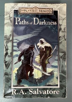 Forgotten Realms R A Salvatore Paths of Darkness 4 books in 1 just $10