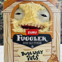 ZURU Fuggler Funny Ugly Monster “Butt Ugly Pets” Plush – Brand New Sealed