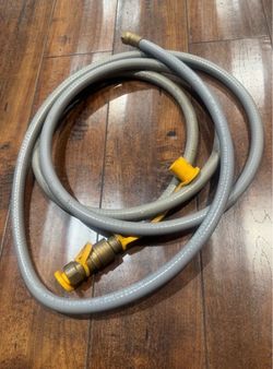 10ft gas line extension bbq connection with quick disconnect
