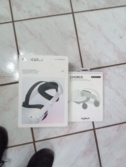 Oculus Quest 2 Elite Strap with Battery + Logitech Chorus