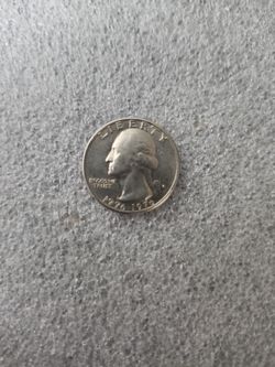 Rare Bicentennial Silver Quarter 
