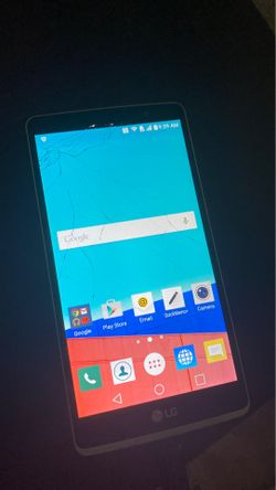 Lg g stylo T-Mobile cracked