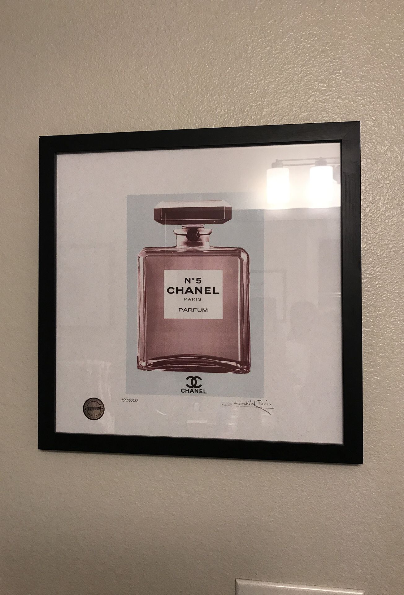 Chanel Perfume Bottle Painting